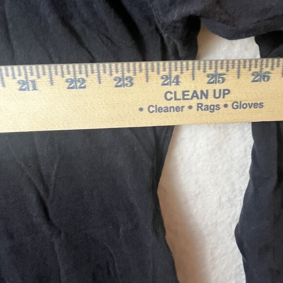 Athleta Top Crew Neck Long Sleeve Shirt Black Activewear 2X - Picture 5 of 9